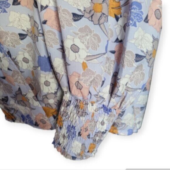 Mello`day Floral Print Blouse Size 3X - Picture 11 of 12